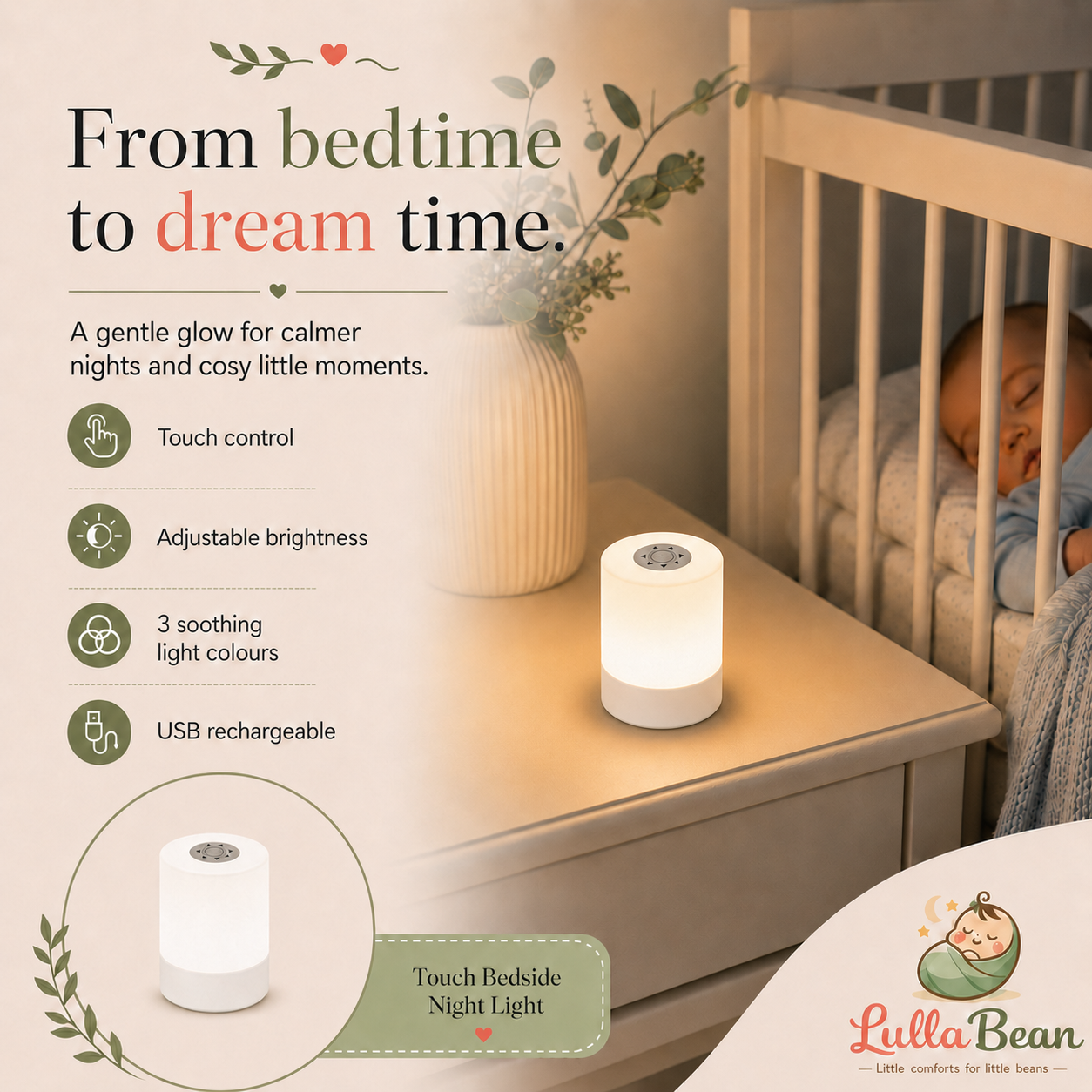 Rechargeable Baby Night Light