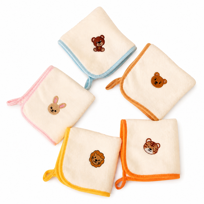 Soft Baby Face Towels 5pcs