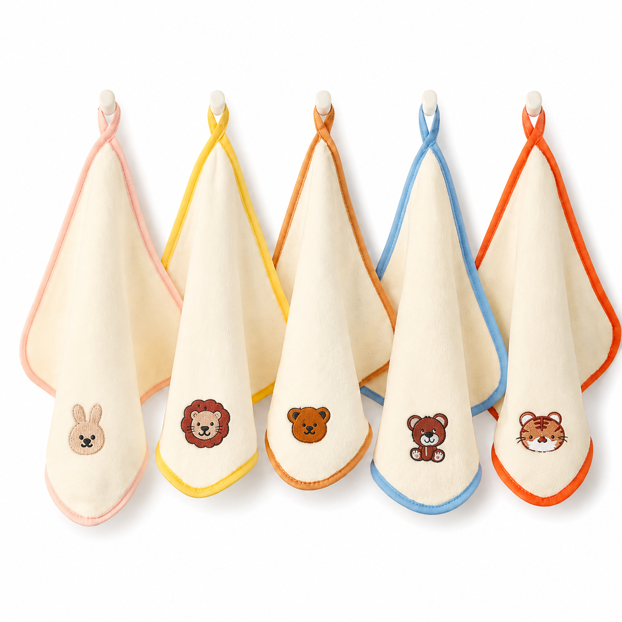 Soft Baby Face Towels 5pcs